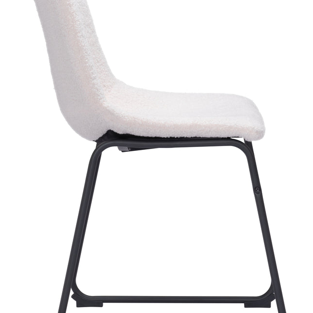 Smart Dining Chair (Set of 2) Ivory Chairs TriadCommerceInc   