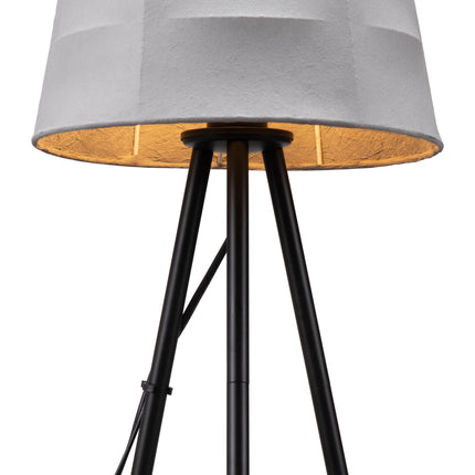 Mozzi Table Lamp Gray & Black Table Lamps [TriadCommerceInc]   