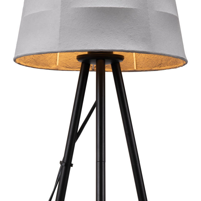 Mozzi Table Lamp Gray & Black Table Lamps TriadCommerceInc   