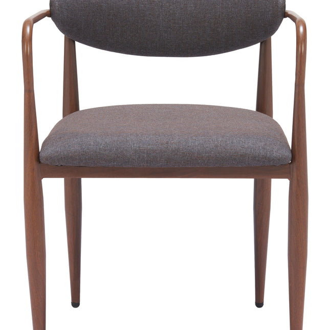 Zens Dining Chair (Set of 2) Truffle Gray Chairs TriadCommerceInc   