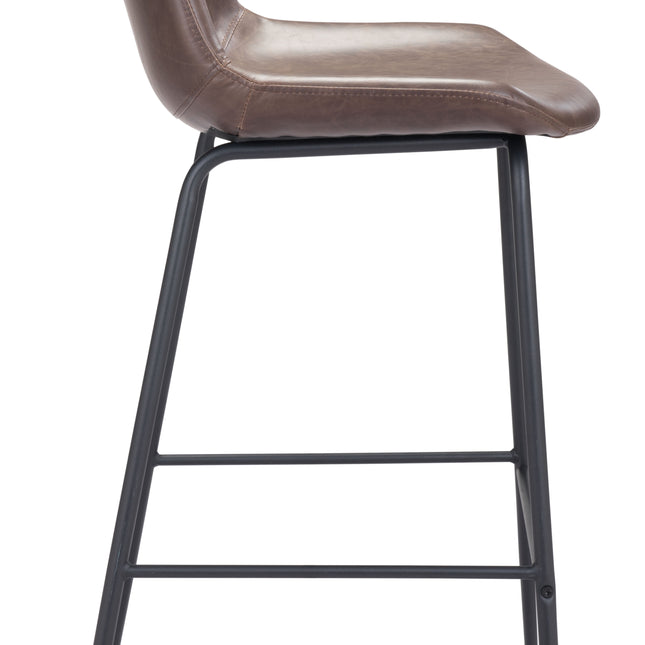 Byron Barstool Brown Barstools TriadCommerceInc   