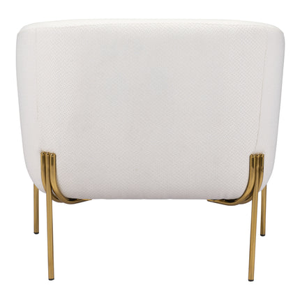 Micaela Armchair Ivory Seating [TriadCommerceInc]   