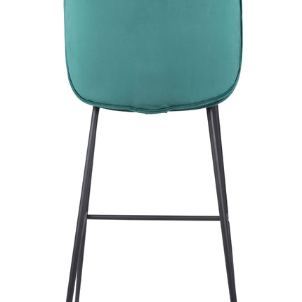 Miles Barstool Green Barstools [TriadCommerceInc]   