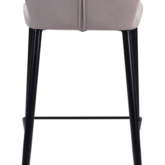 Manchester Barstool (Set of 2) Gray Barstools TriadCommerceInc   