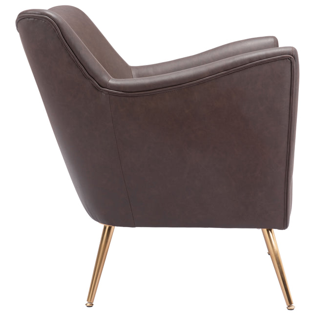 Zoco Accent Chair Espresso Chairs TriadCommerceInc   