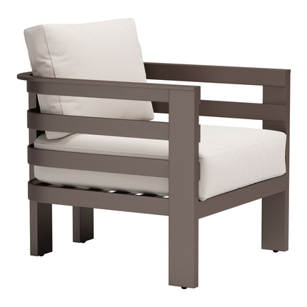Bal Harbor Armchair White Seating [TriadCommerceInc]   