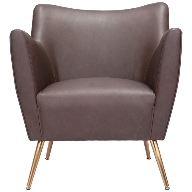 Zoco Accent Chair Espresso Chairs TriadCommerceInc   