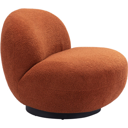 Myanmar Accent Chair Burnt Orange Chairs TriadCommerceInc   