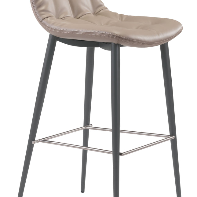 Tangiers Barstool (Set of 2) Taupe Barstools TriadCommerceInc Default Title  