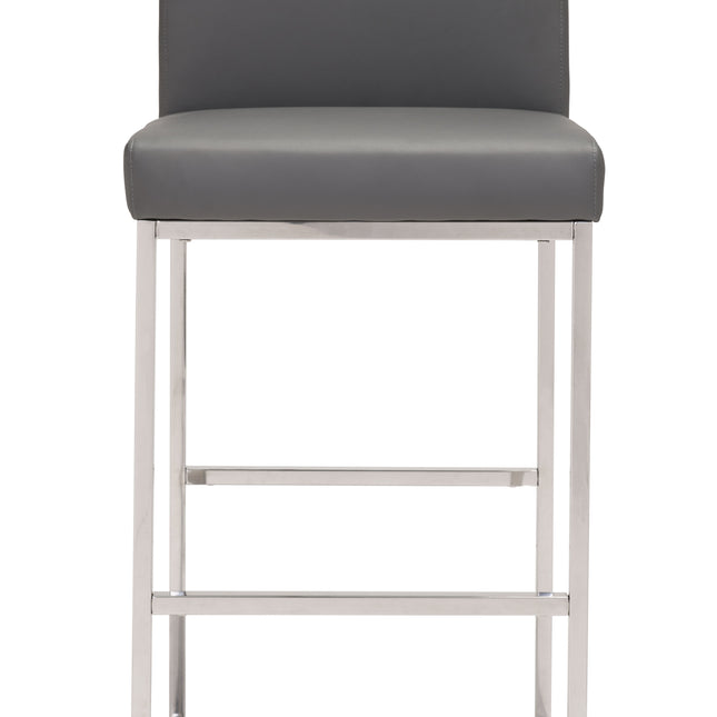 Genoa Barstool Gray Barstools TriadCommerceInc   