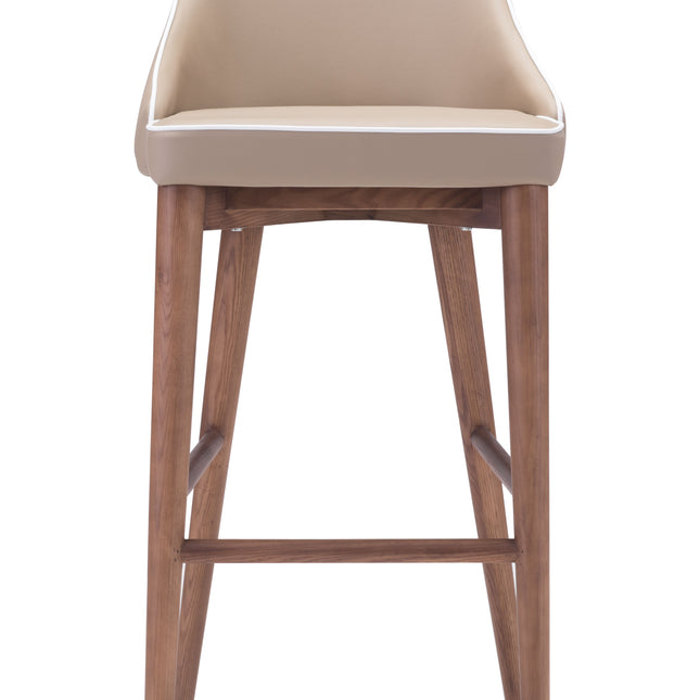 Moor Barstool Beige Barstools TriadCommerceInc   