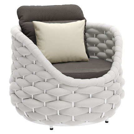 Coral Reef Accent Chair Gray Seating TriadCommerceInc Default Title  