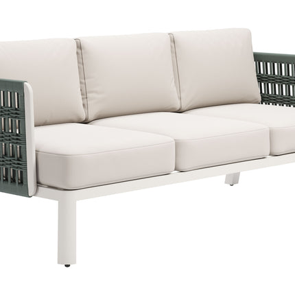 Bridgehampton Sofa White Seating TriadCommerceInc   