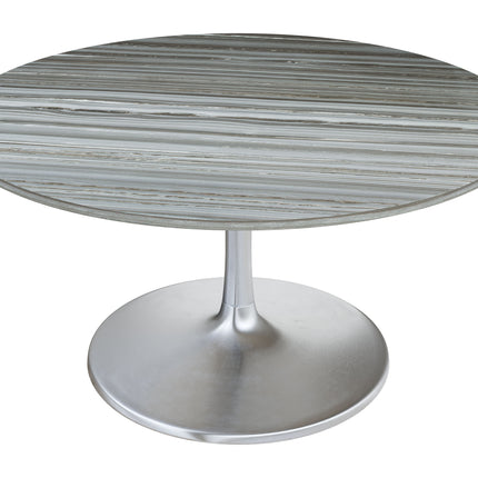 Star City Dining Table (60") Gray & Silver Tables TriadCommerceInc   