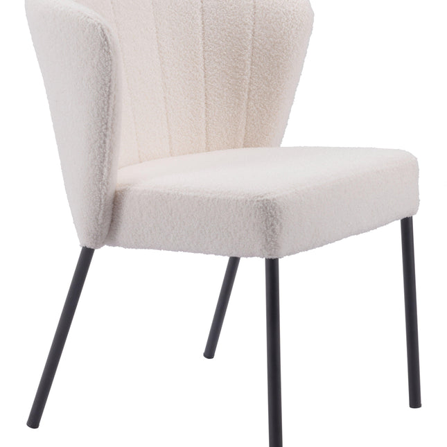 Aimee Dining Chair (Set of 2) Cream Chairs TriadCommerceInc Default Title  