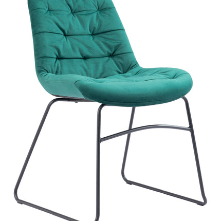 Tammy Dining Chair (Set of 2) Green Chairs [TriadCommerceInc] Default Title  