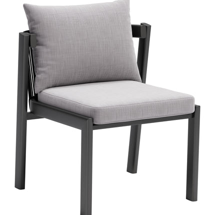 Horizon Dining Chair (Set of 2) Gray Seating TriadCommerceInc Default Title  