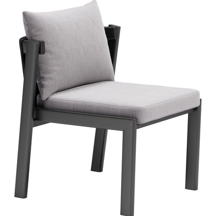 Horizon Dining Chair (Set of 2) Gray Seating TriadCommerceInc   