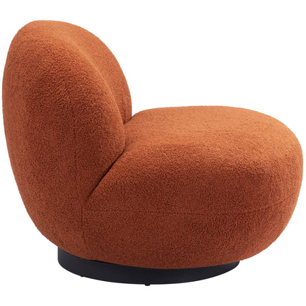 Myanmar Accent Chair Burnt Orange Chairs TriadCommerceInc   