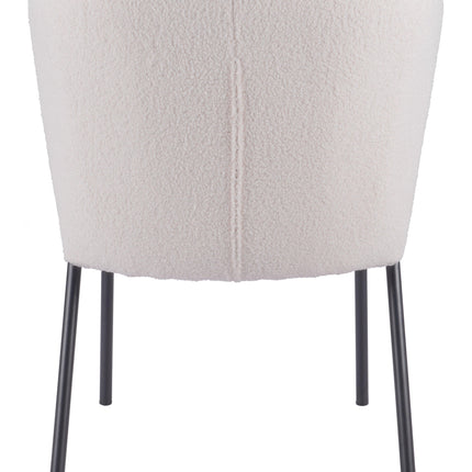 Aimee Dining Chair (Set of 2) Cream Chairs [TriadCommerceInc]   