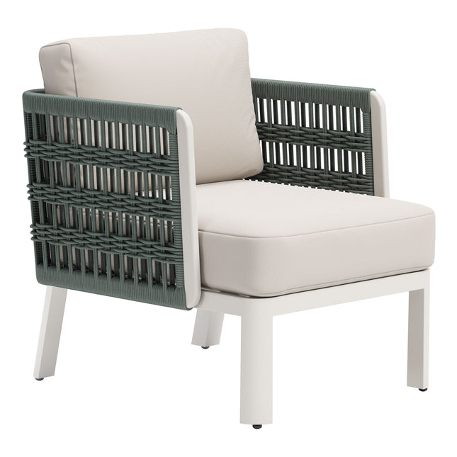 Bridgehampton Armchair White Seating TriadCommerceInc Default Title  