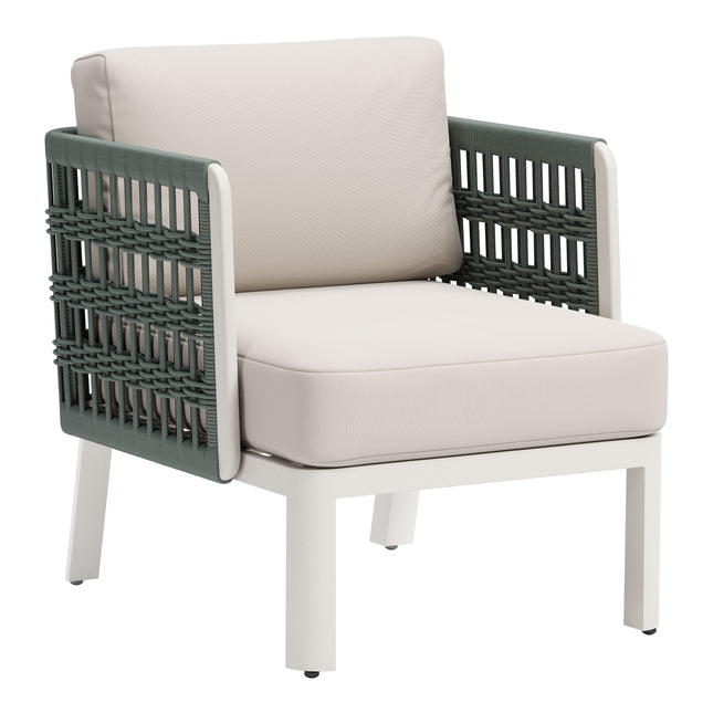 Bridgehampton Armchair White Seating TriadCommerceInc   