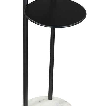 Christian Side Table Black & White Side Tables TriadCommerceInc Default Title  