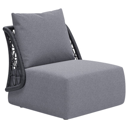 Mekan Accent Chair Gray Seating TriadCommerceInc Default Title  