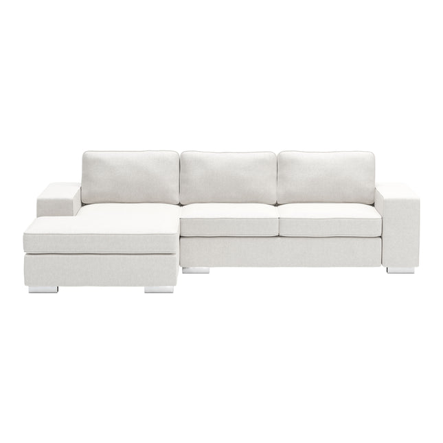 Brickell Sectional White Sofas [TriadCommerceInc]   