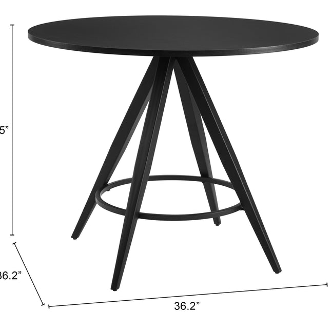 Dinos Dining Table Black Tables TriadCommerceInc   