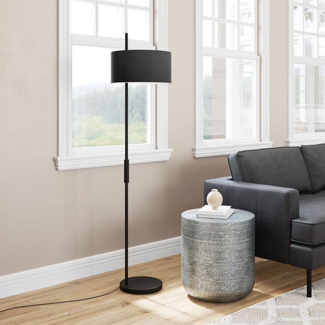 Lonte Floor Lamp Black Floor Lamps TriadCommerceInc   