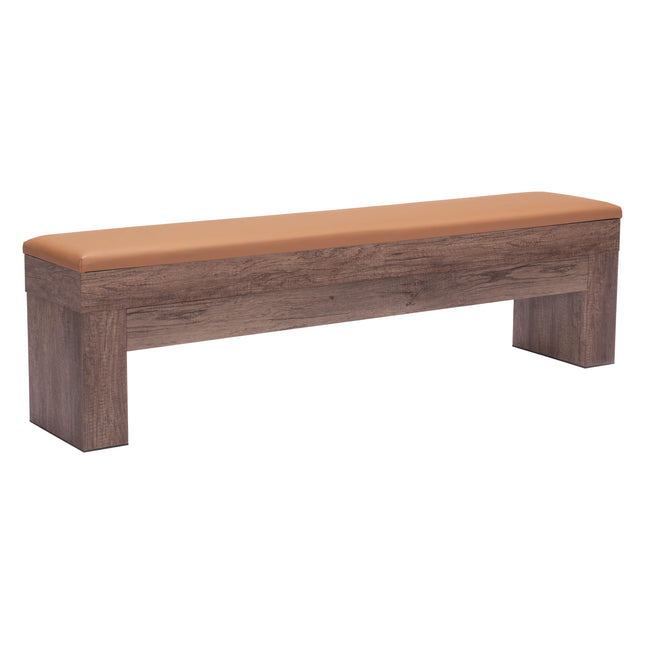 Bonker Storage Bench (Set of 2) Brown Benches [TriadCommerceInc] Default Title  