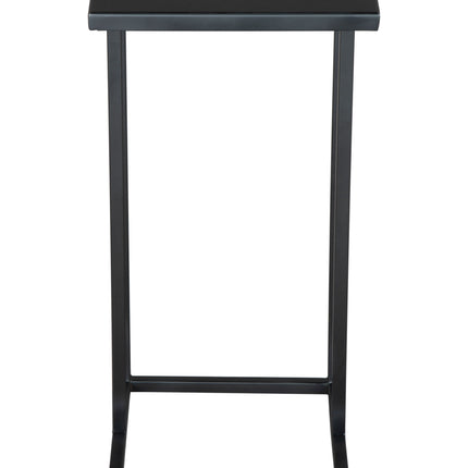 Atom Side Table Black Side Tables TriadCommerceInc   