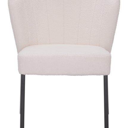 Aimee Dining Chair (Set of 2) Cream Chairs [TriadCommerceInc]   