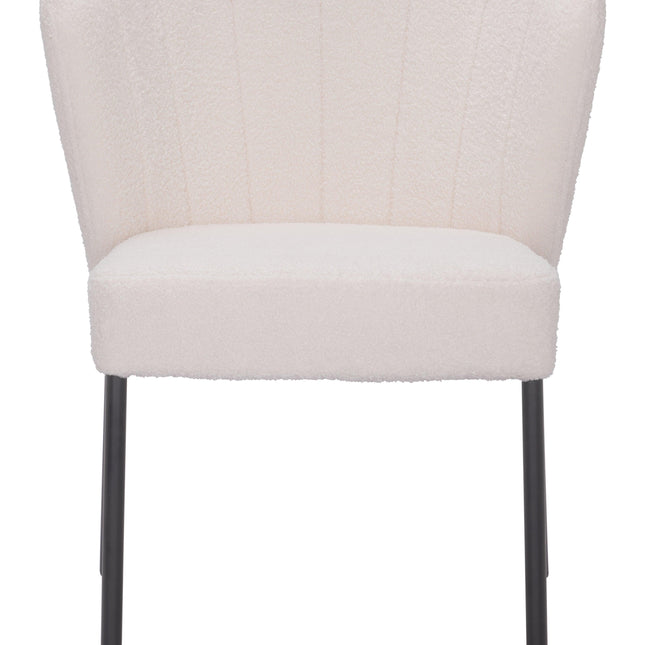 Aimee Dining Chair (Set of 2) Cream Chairs TriadCommerceInc   