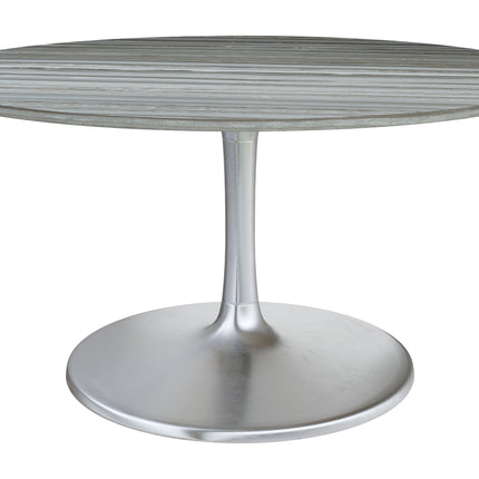 Star City Dining Table (60") Gray & Silver Tables TriadCommerceInc Default Title  