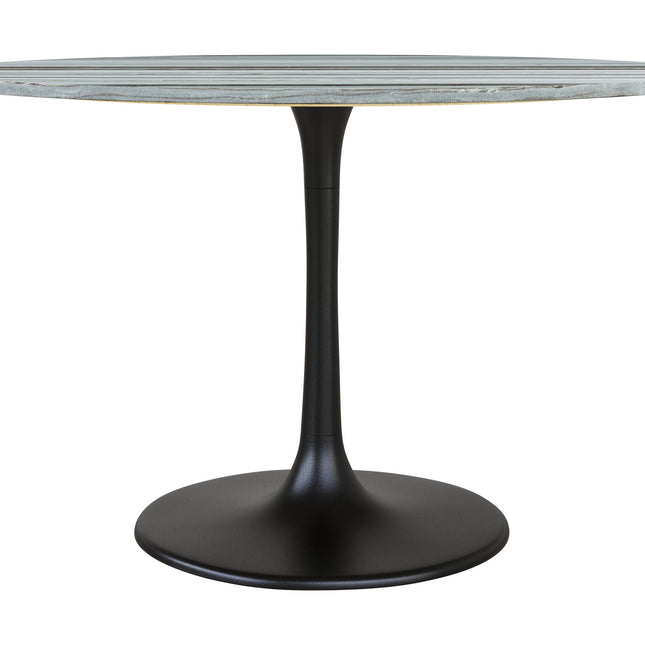 Central City Dining Table Gray & Black Tables TriadCommerceInc   