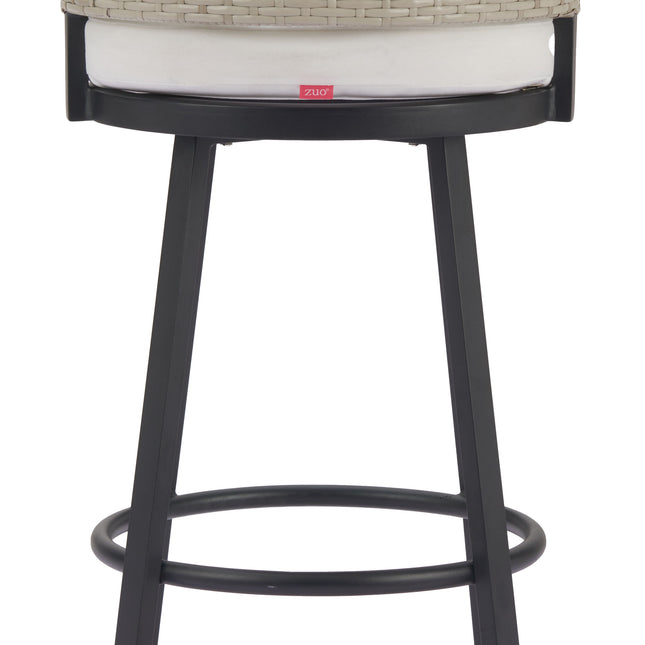 Midnight Wave Barstool White Seating TriadCommerceInc   