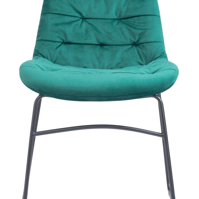 Tammy Dining Chair (Set of 2) Green Chairs TriadCommerceInc   