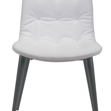 Tangiers Dining Chair (Set of 2) White Chairs TriadCommerceInc   