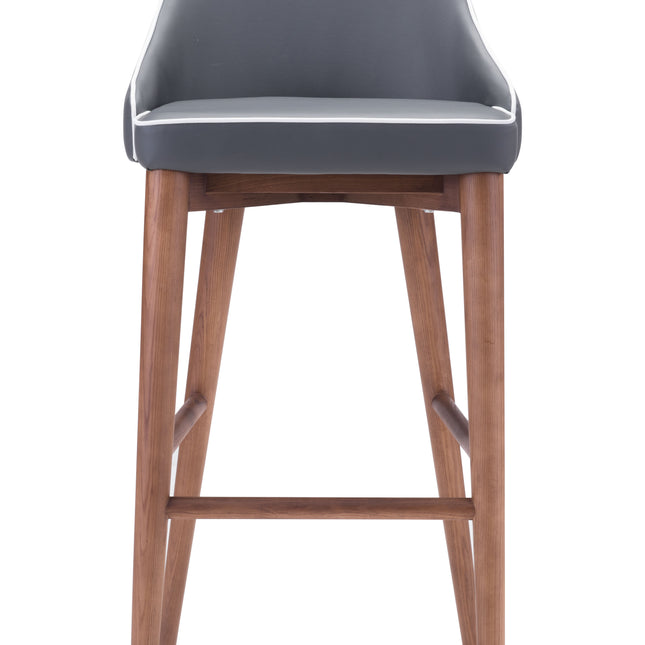 Moor Barstool Dark Gray Barstools TriadCommerceInc   