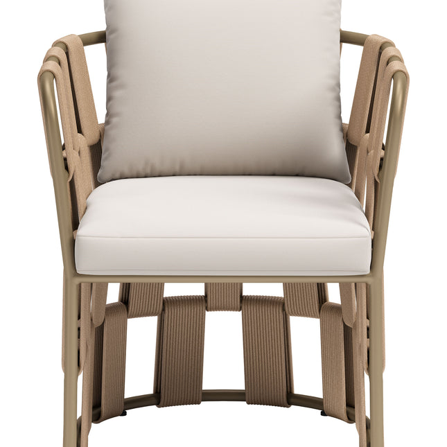 Quadrat Dining Chair White Seating TriadCommerceInc   