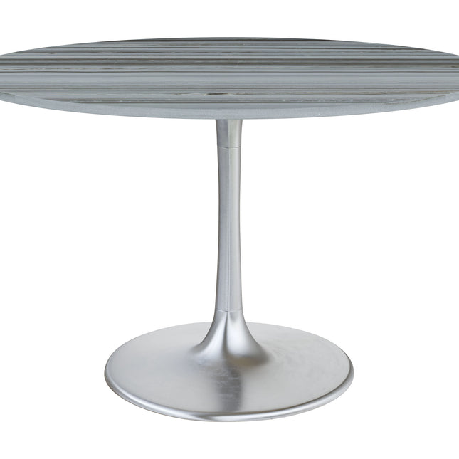 Star City Dining Table Gray & Silver Tables TriadCommerceInc Default Title  