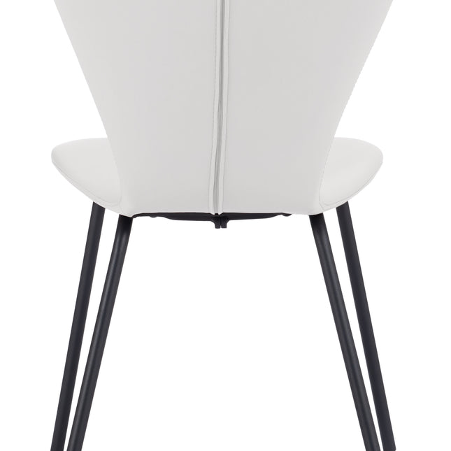 Torlo Dining Chair (Set of 2) White Chairs TriadCommerceInc   