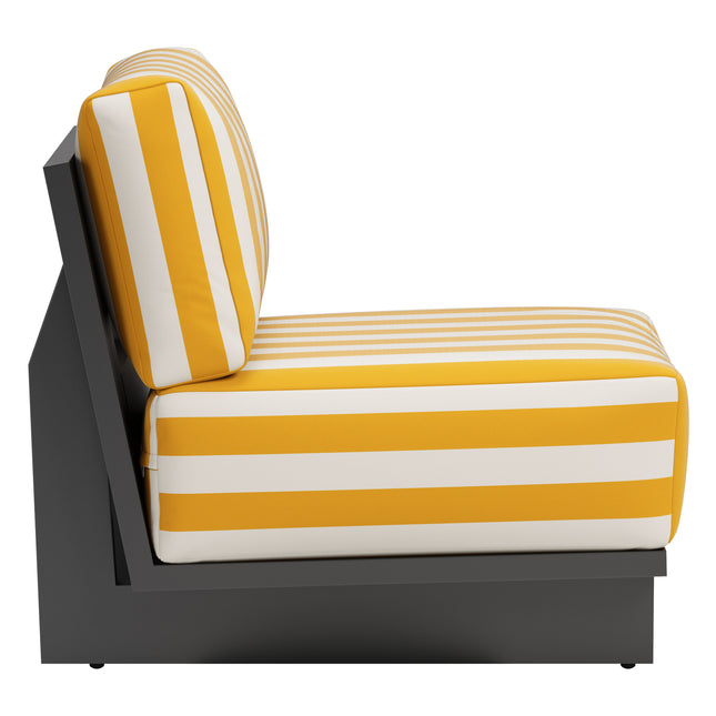 Shoreline Accent Chair Yellow Seating TriadCommerceInc   