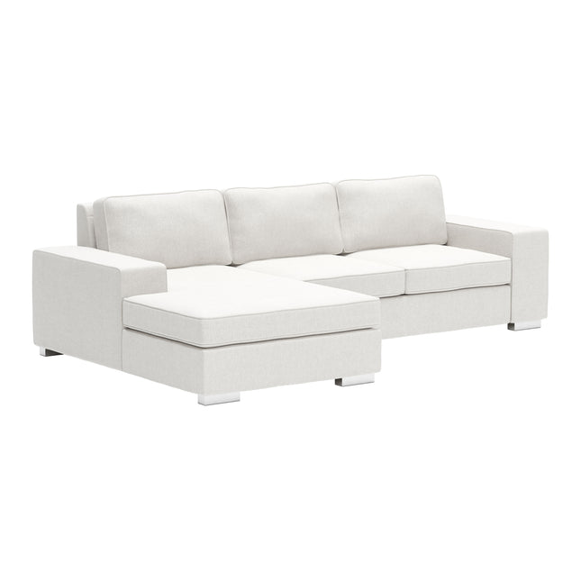 Brickell Sectional White Sofas [TriadCommerceInc] Default Title  