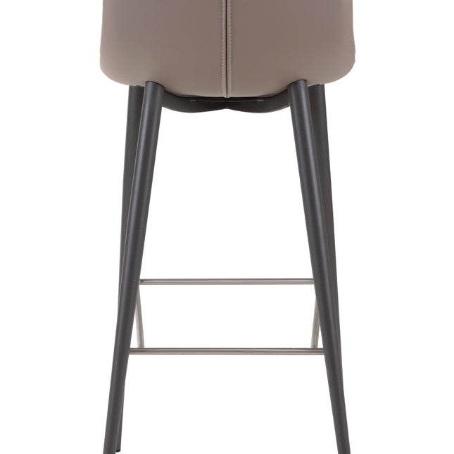 Tangiers Barstool (Set of 2) Taupe Barstools TriadCommerceInc   