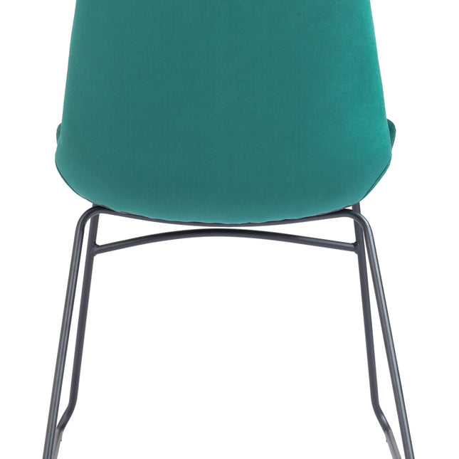 Tammy Dining Chair (Set of 2) Green Chairs TriadCommerceInc   