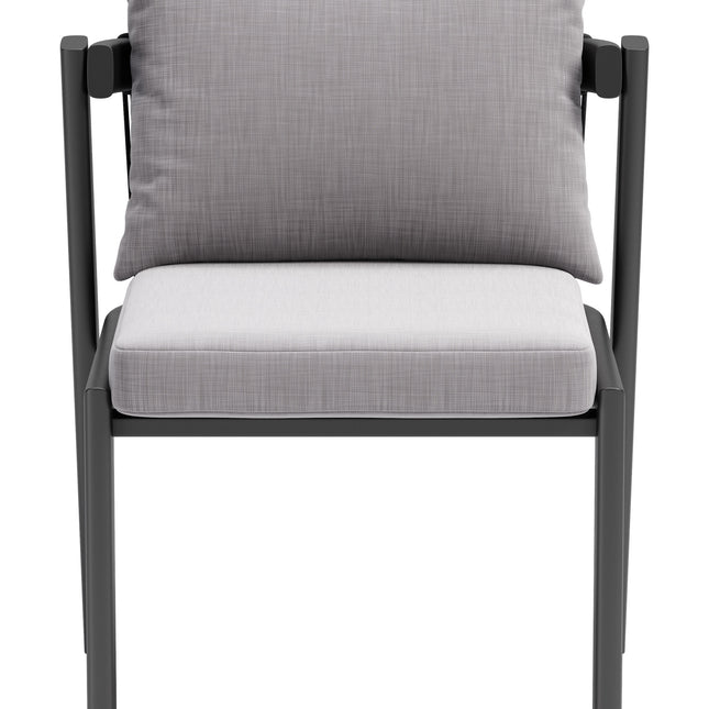 Horizon Dining Chair (Set of 2) Gray Seating TriadCommerceInc   