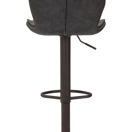 Seth Barstool Vintage Gray & Dark Bronze Barstools [TriadCommerceInc]   